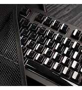 Mintcaps Keycaps, Crystal Jelly Black Keycaps, Shine Through Translucent Custom Keyboard Keycap S...