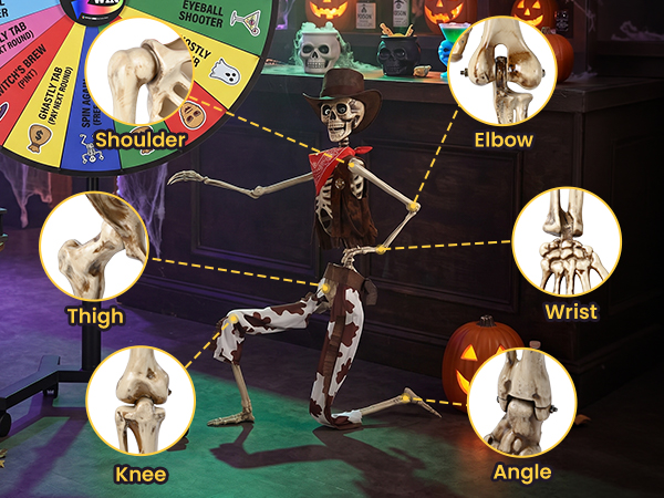 Posable Human Skeleton Bones