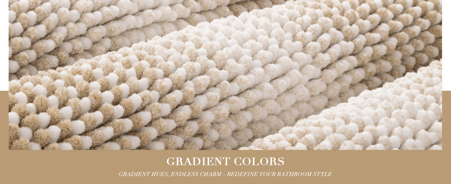 absorbent bath rug