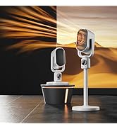 Greheywos 1500W Smart Space Heater with Thermostat, 120° Oscillation &amp; Tilt Adjustment, Remote Co...