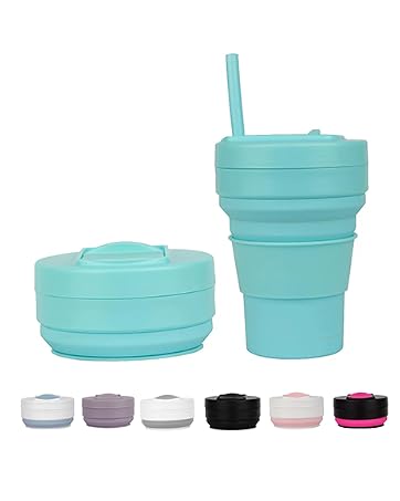 silicon collapsible Travel Cup