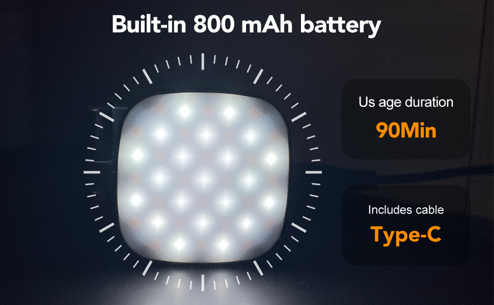 magnetic selfie mirror Selfie light