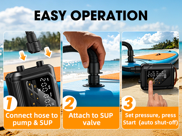 paddle board electric pump