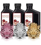 RepRapper MetalShift 3D Printer Resin 405nm Fast UV-Curing Color Change Standard Photopolymer 3D ...