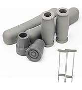 Replacement Crutch Pads, AHIER Padding for Walking Arm Crutches, Hand Grips, and Feet Caps, Fits ...