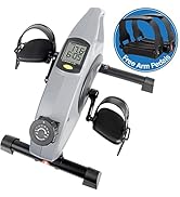 Vaunn Electronic Pedal Exerciser, Under Desk Stationary Bike, Physical Therapy Indoor Spin Cyclin...