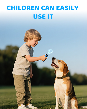 SAMULE Ultrasonic Dog Bark Deterrent Device