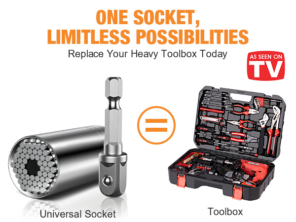 one sockeket replace your heavy toolbox today