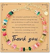 AGOT Friendship Bracelet Gifts for Women: Colorful Gold Bracelets with Positive Affirmations - Ge...