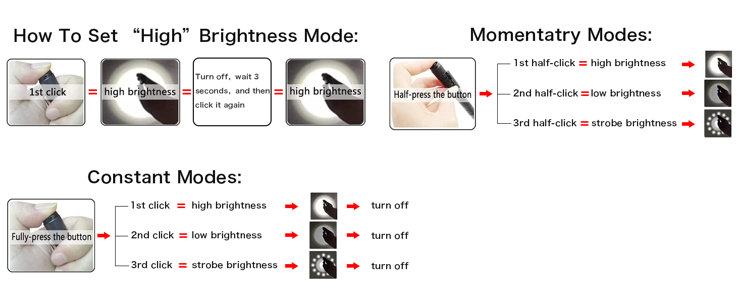 pen light rechargeable