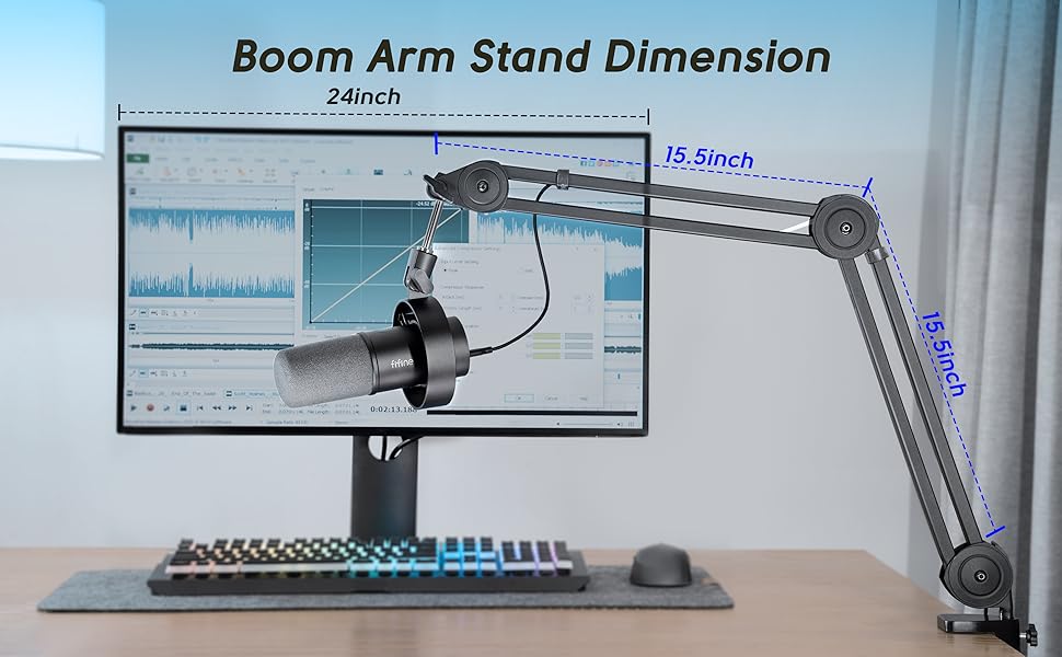 heavy boom arm