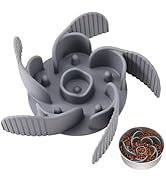 MateeyLife Slow Feeder Dog Bowls Large Breed &amp; Medium Breed with Suction Cups Cuttable Dog Slow F...