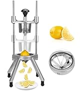 POWLAB Commercial Easy Wedger 8 Wedger Fruit Lime Slicer Cutter Stainless Steel Blade Commercial ...