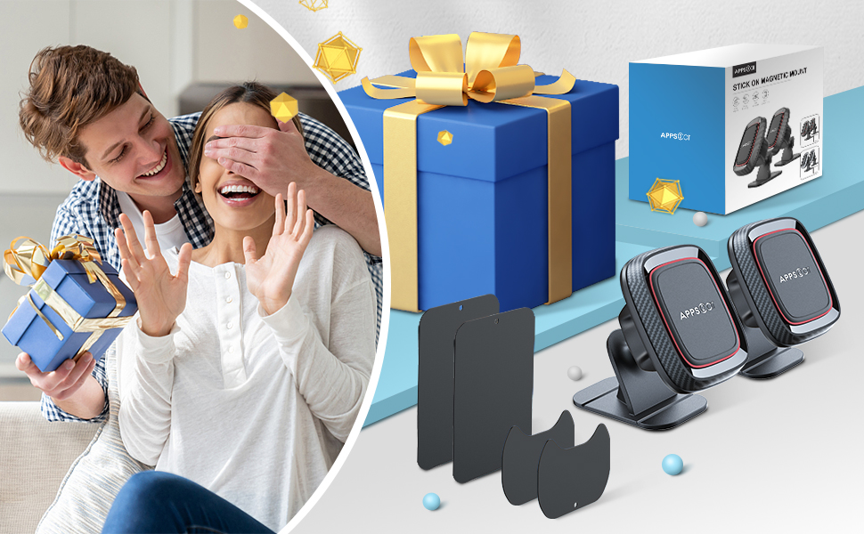 2 pack magnetic car mount