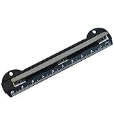 WorkLion 3 Ring Hole Punch for Binder, Portable Puncher, Office Assistant, Black