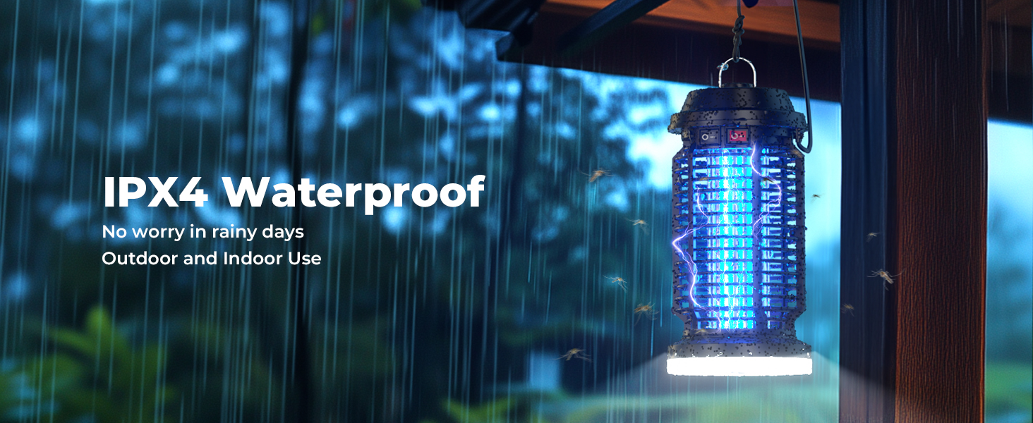 Bug Zapper Outdoor Indoor Waterproof