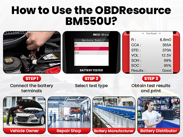 How to Use the OBDResource BM550U?