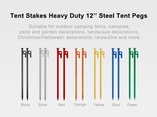 heavy duty tent stakes