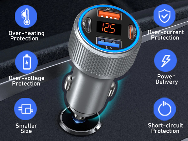 12 volt usb charging port