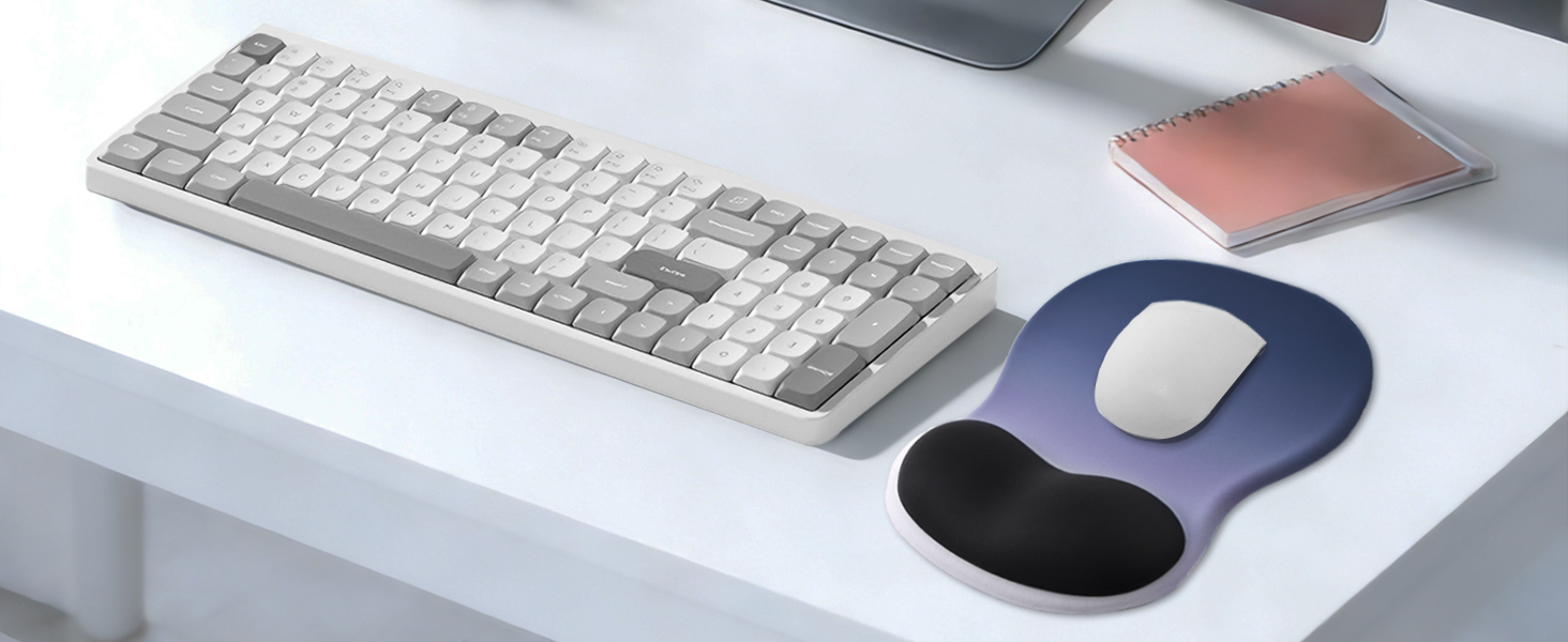 Mouse Pad with Wrist Rest Support