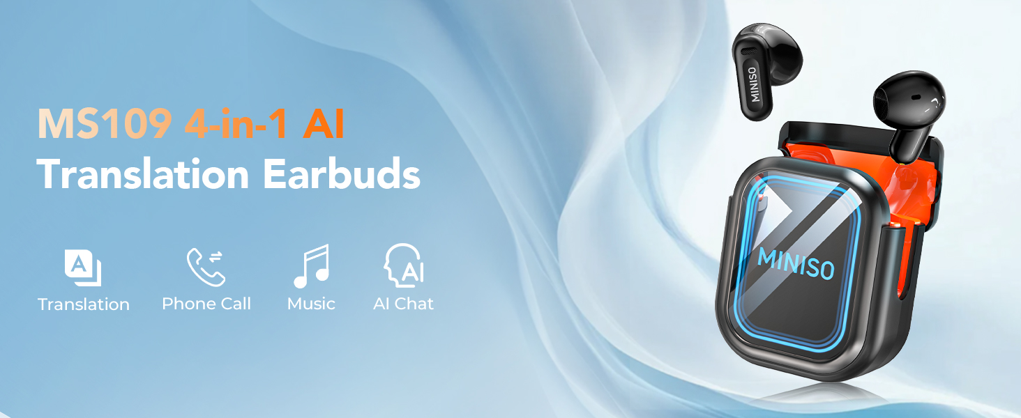 AI Language Translator Earbuds