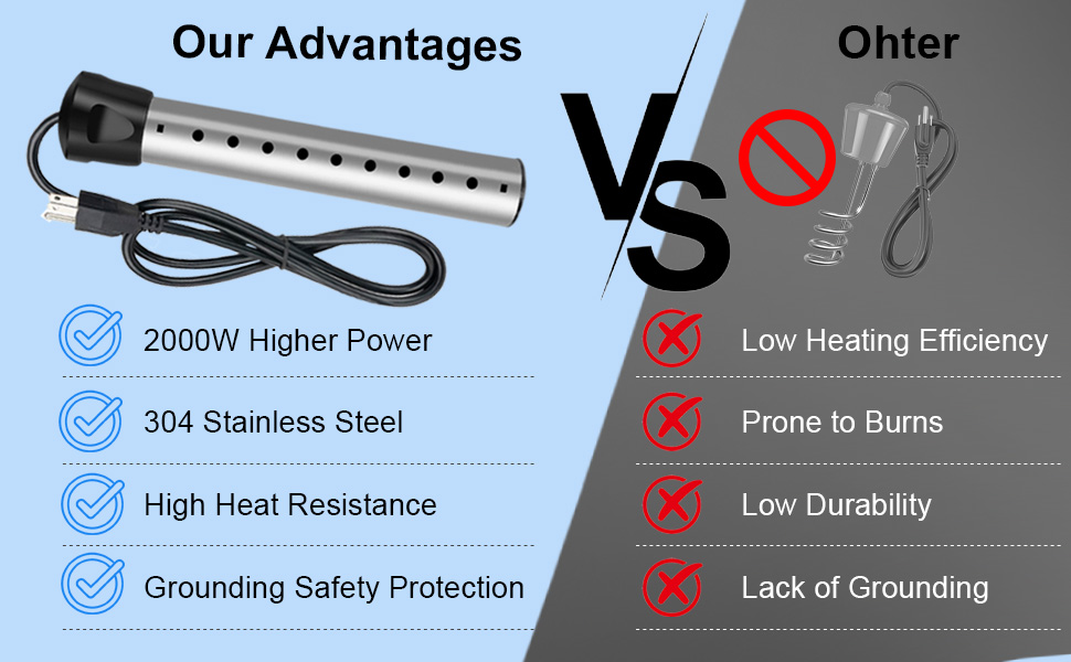 immersion water heater