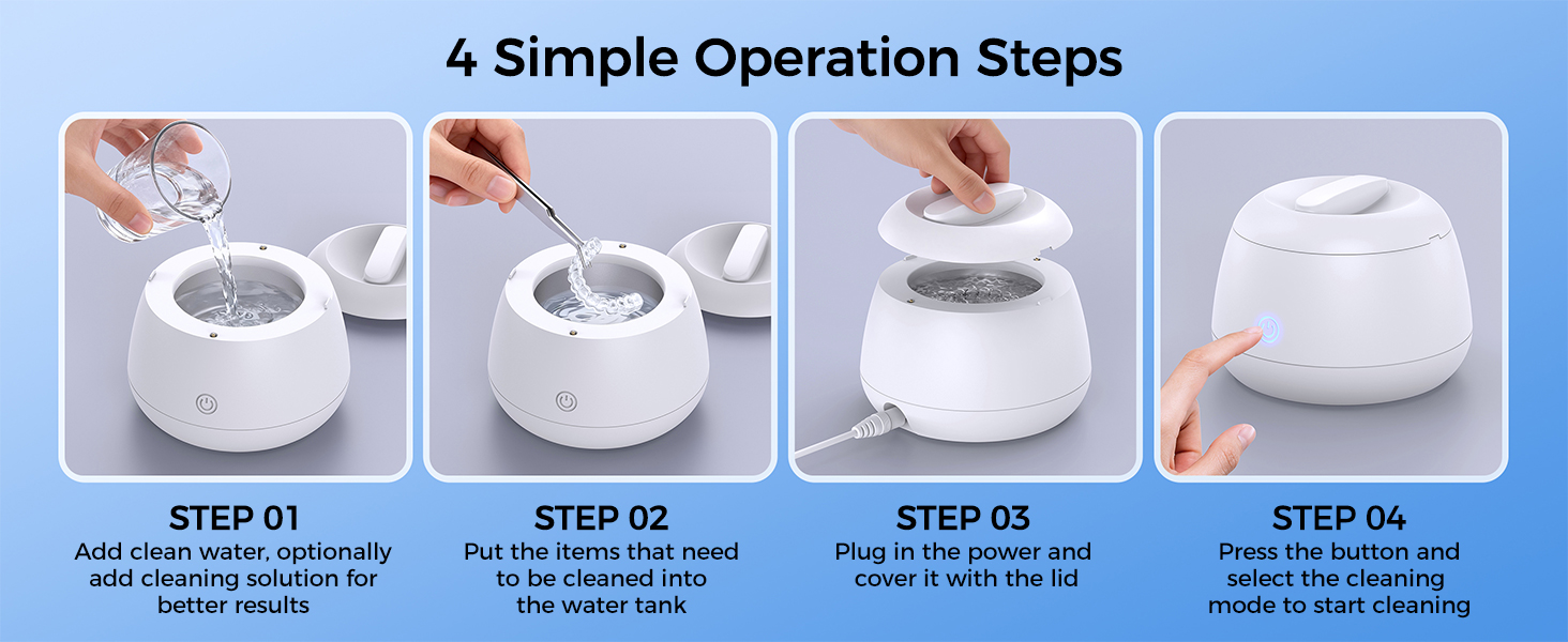 ultra sonic retainer cleaner machine