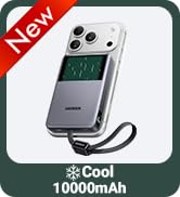UGREEN Qi2 25W Magnetic Power Bank 10000mAh with Built-in Cable