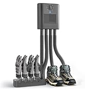 TIANDAO Wall Mount Shoe and Boot Dryer with Glove Attachment Shoe Dryer for Boots Sneakers Gloves...