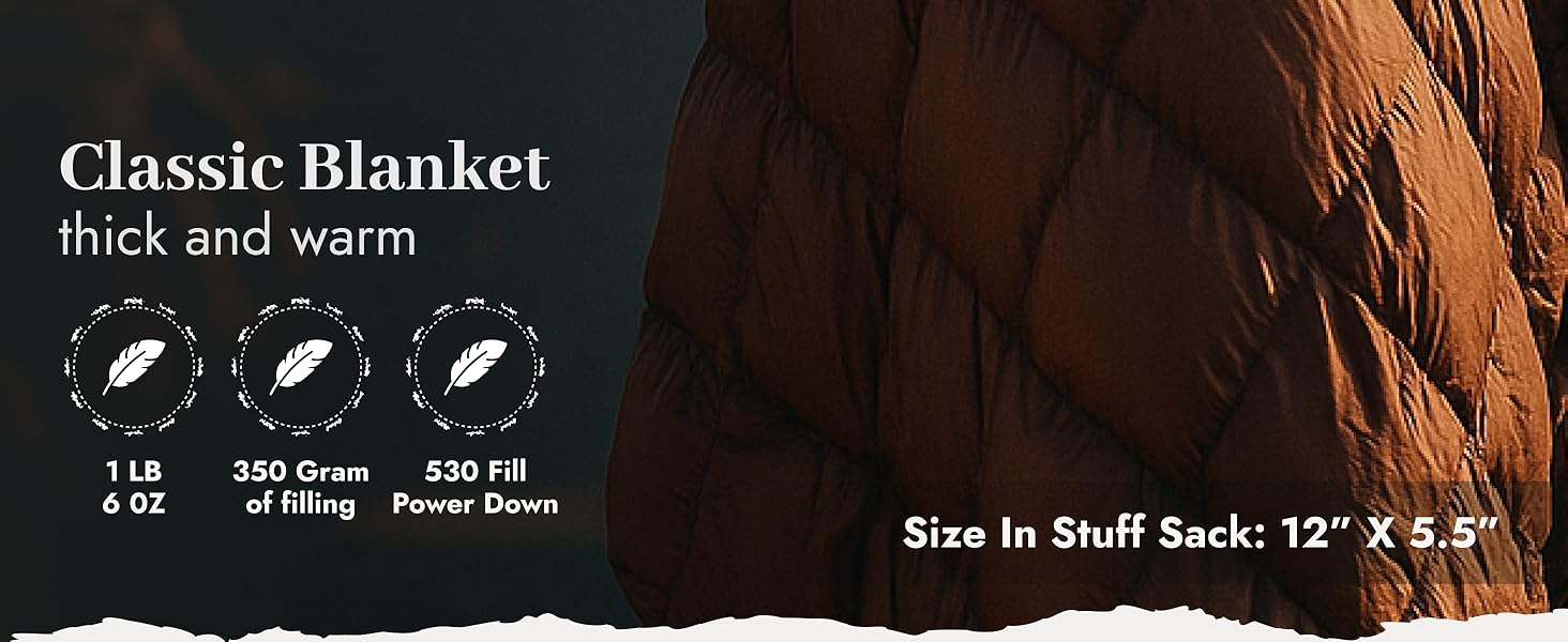 Classic Blanket - thick and warm