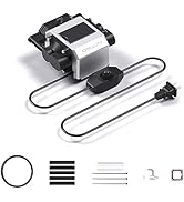 Creality Air Assist for Laser Engraver, 22 L/min Adjustable Air Assist Pump, Blow Away Smoke and ...