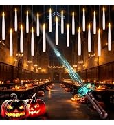 OCATO Upgraded 20Pcs Floating Candles with Wand for Halloween Decorations | Magic LED Hanging Flo...