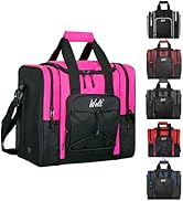 WOLT Bowling Ball Bag for Single Ball - Bowling Ball Tote Bag with Padded Ball Holder, 2 Pockets ...