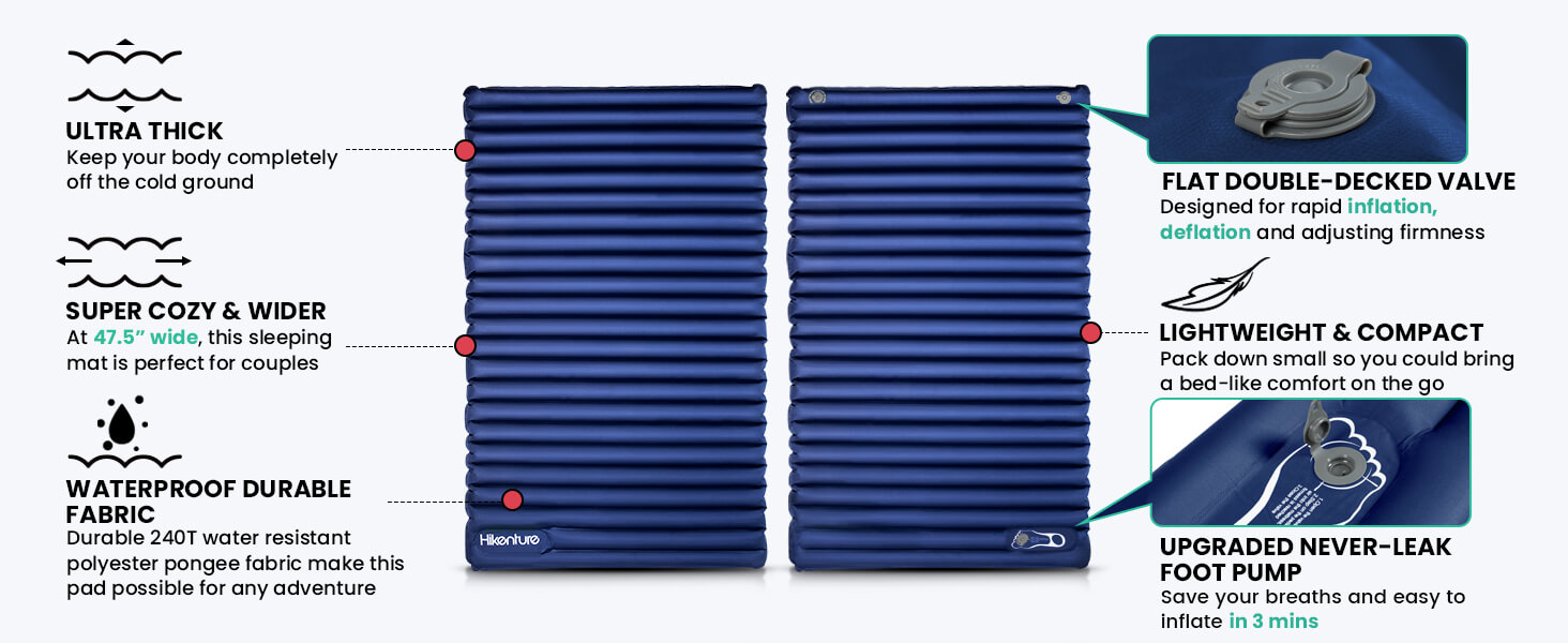 sleeping mat 2 person
