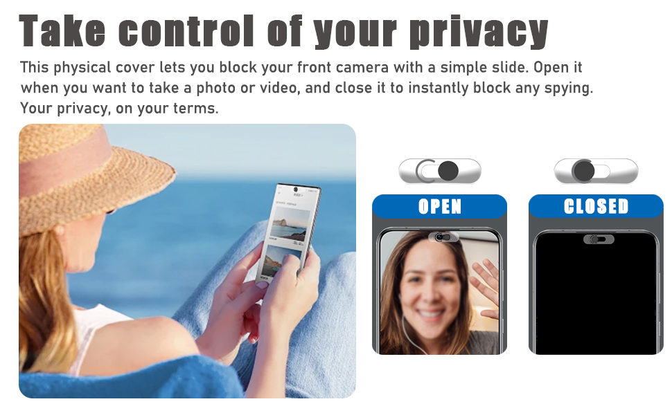 front camera cover