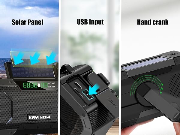 Multiple Charging Methods