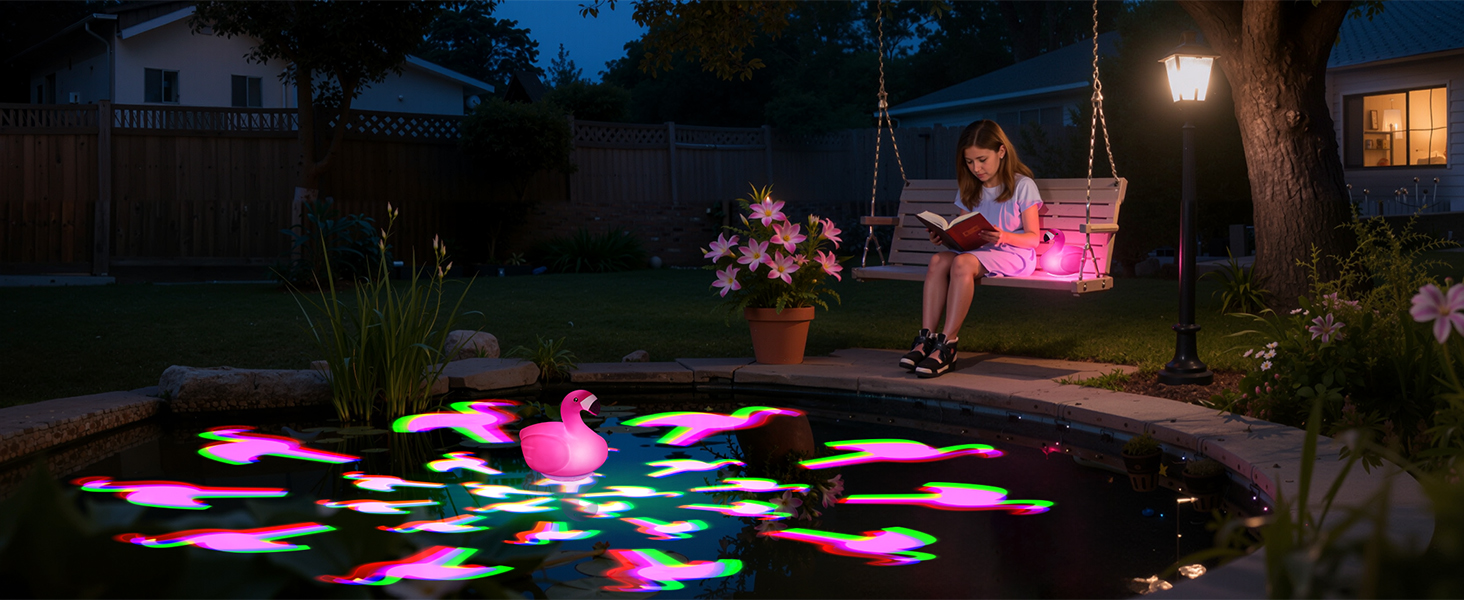 floating pool lights