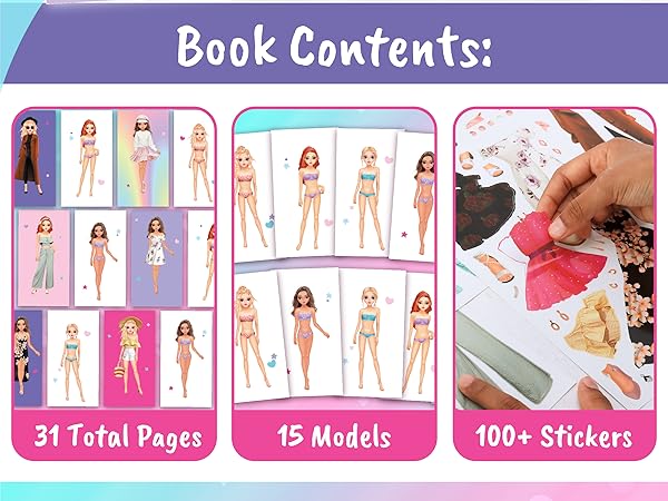 sticker dress up