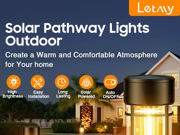 Solar Pathway Lights Outdoor