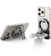 CAMOLO GEEK Magnetic Phone Tripod Mount Mini Compatible with Magsafe iPhone 16/15/14/13 Series, M...