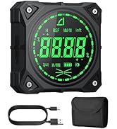 XUNTOP 4-Side Strong Magnetic Digital Angle Finder 4*90°/2*180° Angle Gauge with Electronic Level...