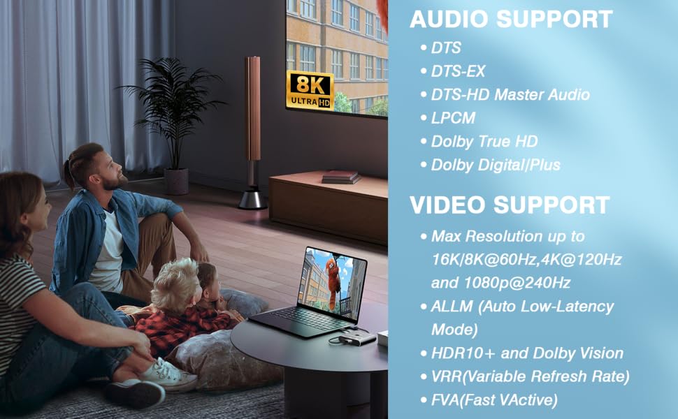 AUDIO/VIDEO SUPPORT
