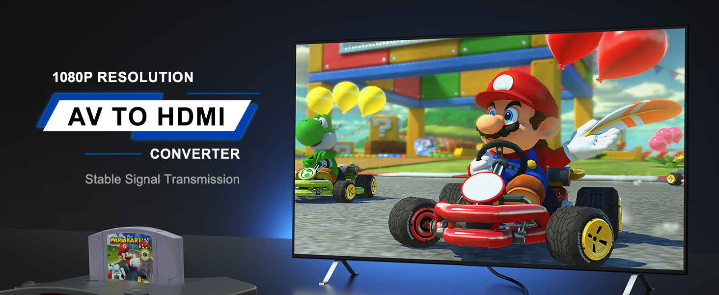 RCA to HDMI Converter