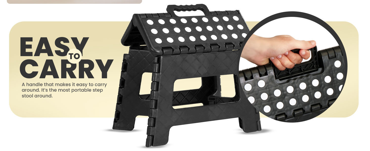 folding footstool foot step stool foldable bathroom stool utopia home folding step stool