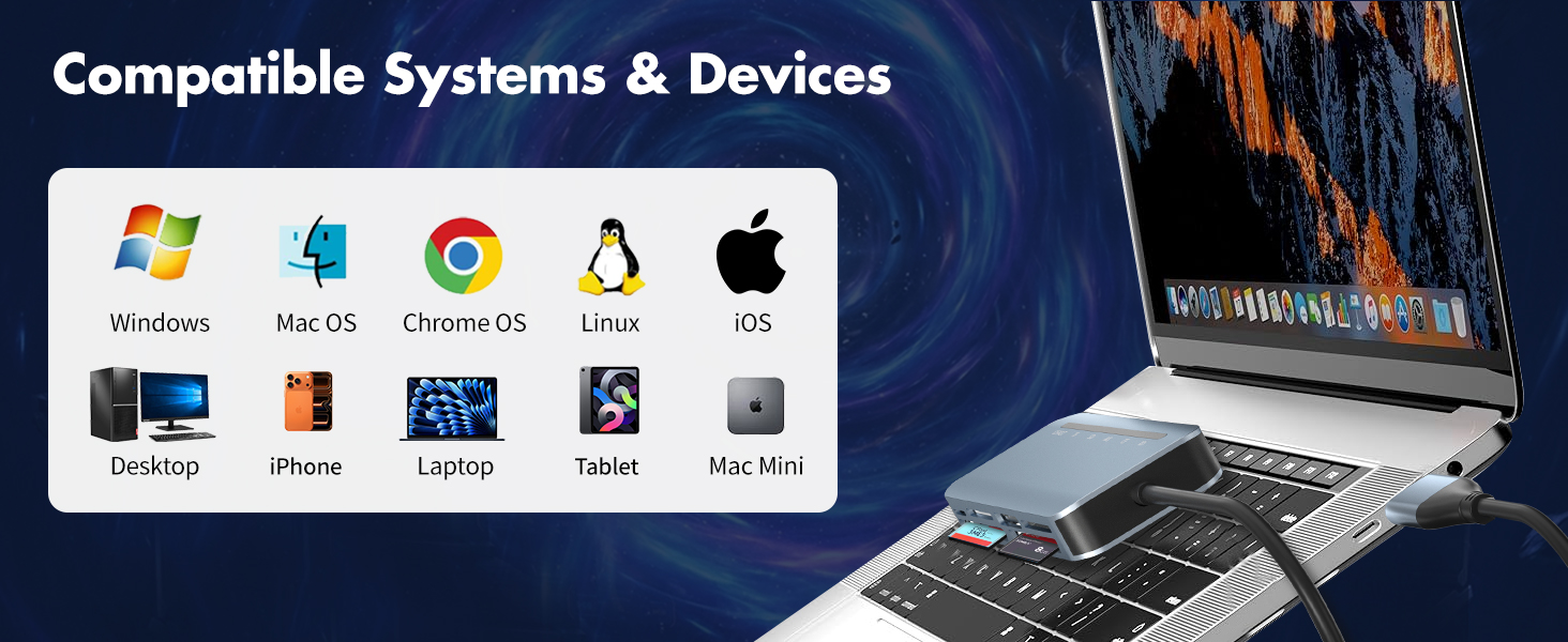 card reader for iphone ipad laptop pc