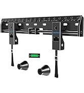 Supcline Studless TV Wall Mount for 26-65 Inch TV up to 154 lbs, No Stud Drywall TV Mount with Ma...