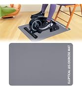 TOBWOLF Non-Slip Workout Mat for Ellipse Leg Exerciser, Ellipse Machine Mat, Exercise Mat for Und...
