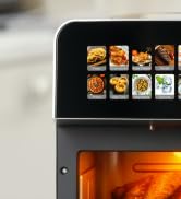 MIRASTON 10QT Air Fryer Toaster Oven Combo with 8 Presets, Family Size Compact Oven for Roasting ...