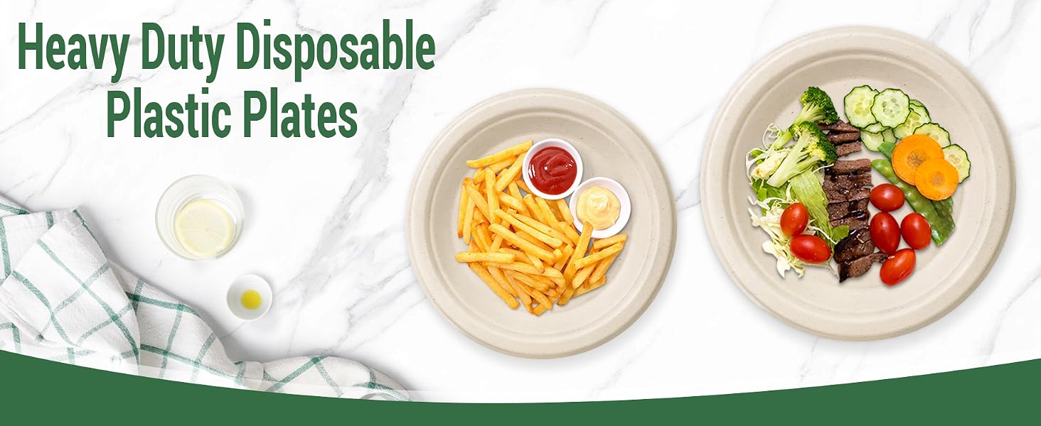 Compostable Paper Plates