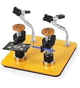 Helping Hands Clamp Metal, Adjustable Third Hand Soldering Holder Stand For Electronics, Hobby DI...